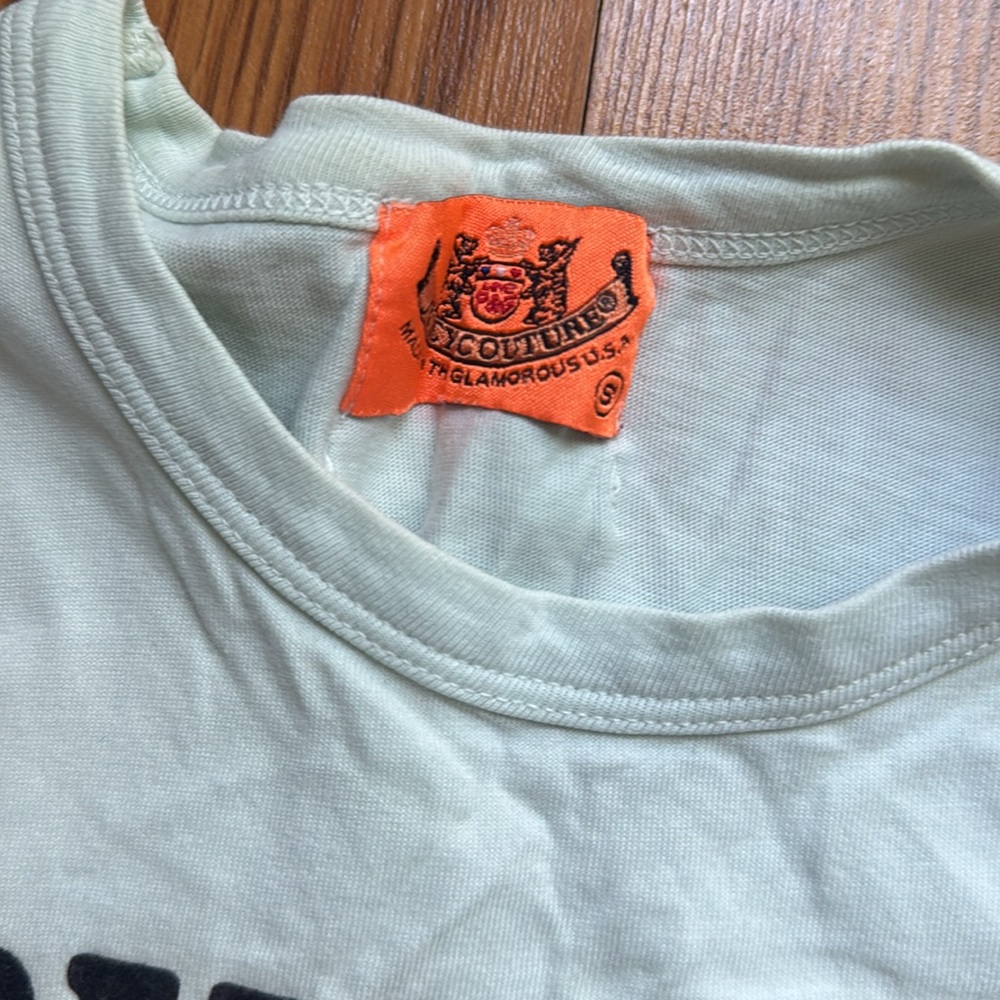 juicy couture long sleeve top tshirt tee size small S - Picture 6 of 10